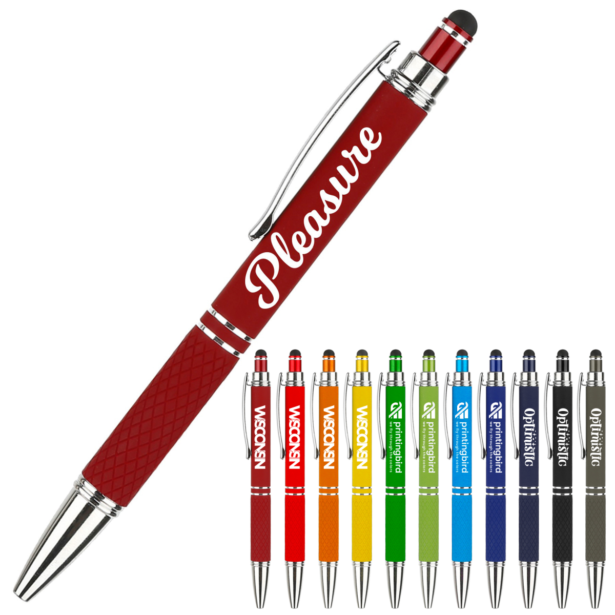 Phoenix Softy W/Stylus - ColorJet - Metal Pen