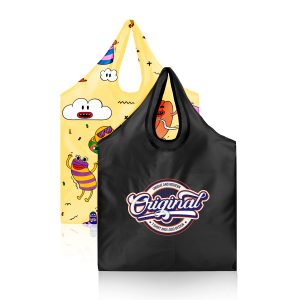 Reusable Fold-Up Shopping Tote Bag (14.96″W X 22.83″ H)