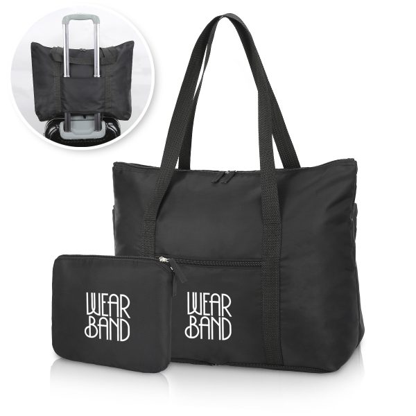 Foldaway Travel Duffel Tote Bag
