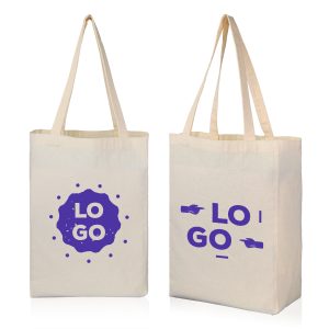 8Oz Cotton Canvas Grocery Tote Bag