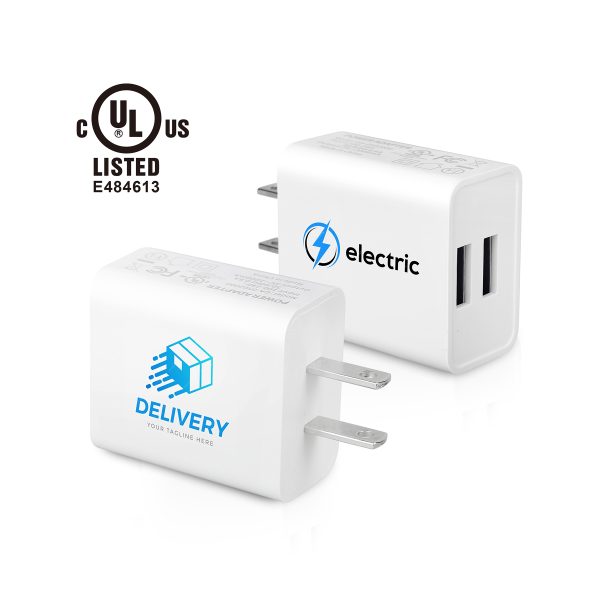 UL Listed 10W Dual Port Wall Charger