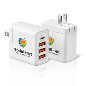 Cirtek® 4-Port Foldable 35W Wall Charger