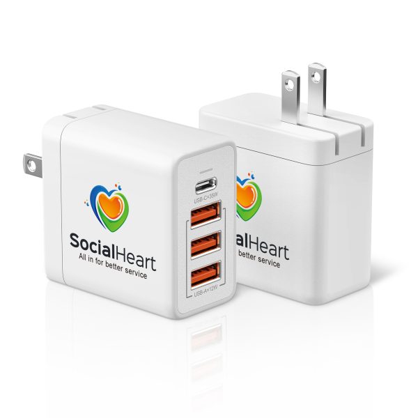 Cirtek® 4-Port Foldable 35W Wall Charger