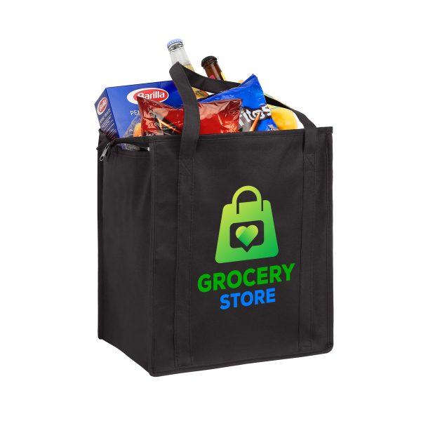 Non-Woven Insulated Shopper Tote Bag Ocean