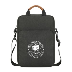 Crossbody Laptop Bag With Leather Handle