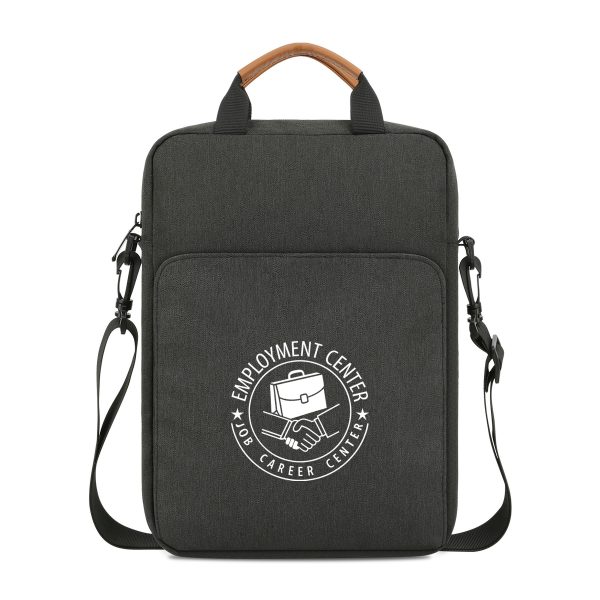 Crossbody Laptop Bag With Leather Handle