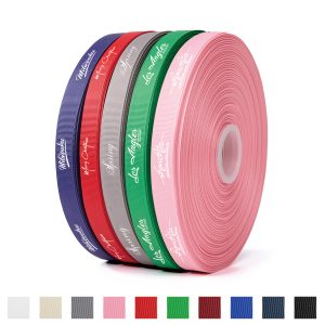 5/8″ Grosgrain Satin Gift Ribbon