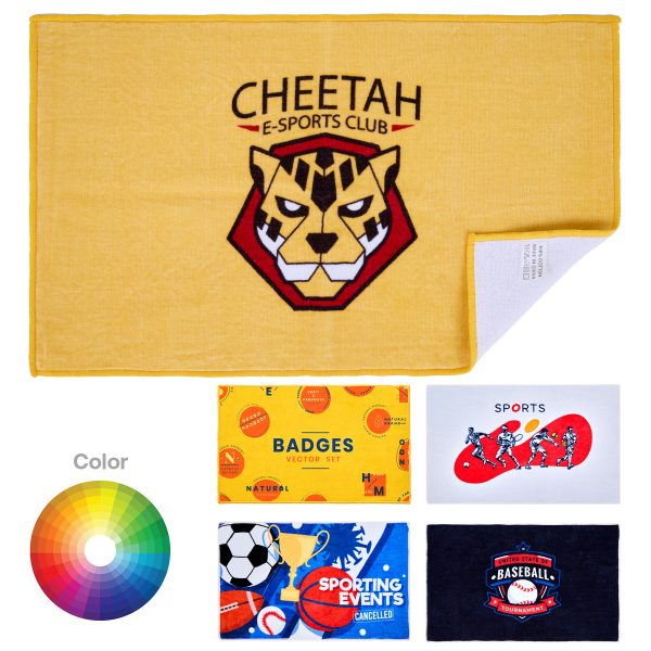 400GSM 100% Cotton Rally Towel 11" X 18"