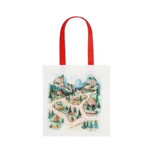 Sublimated Non-Woven Tote Bag (14″ X 13-1/4″) Double-Sided Printed
