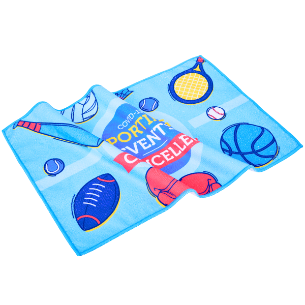 11" X 18" Sublimated Microfiber Rally Towel