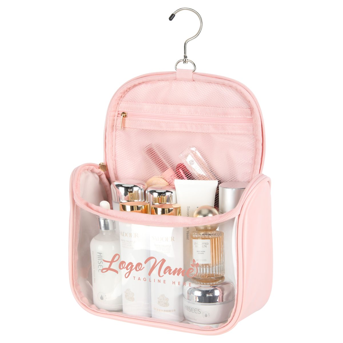 Portable Hanging Clear Toiletry Bag