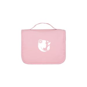 PU Leather Water-Resistant Hanging Toiletry Bag