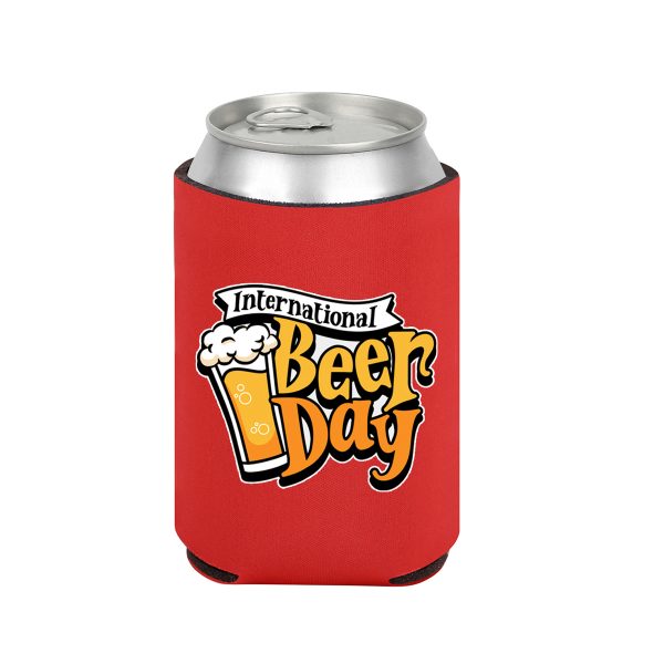 Economy Foam Full Color Can Cooler
