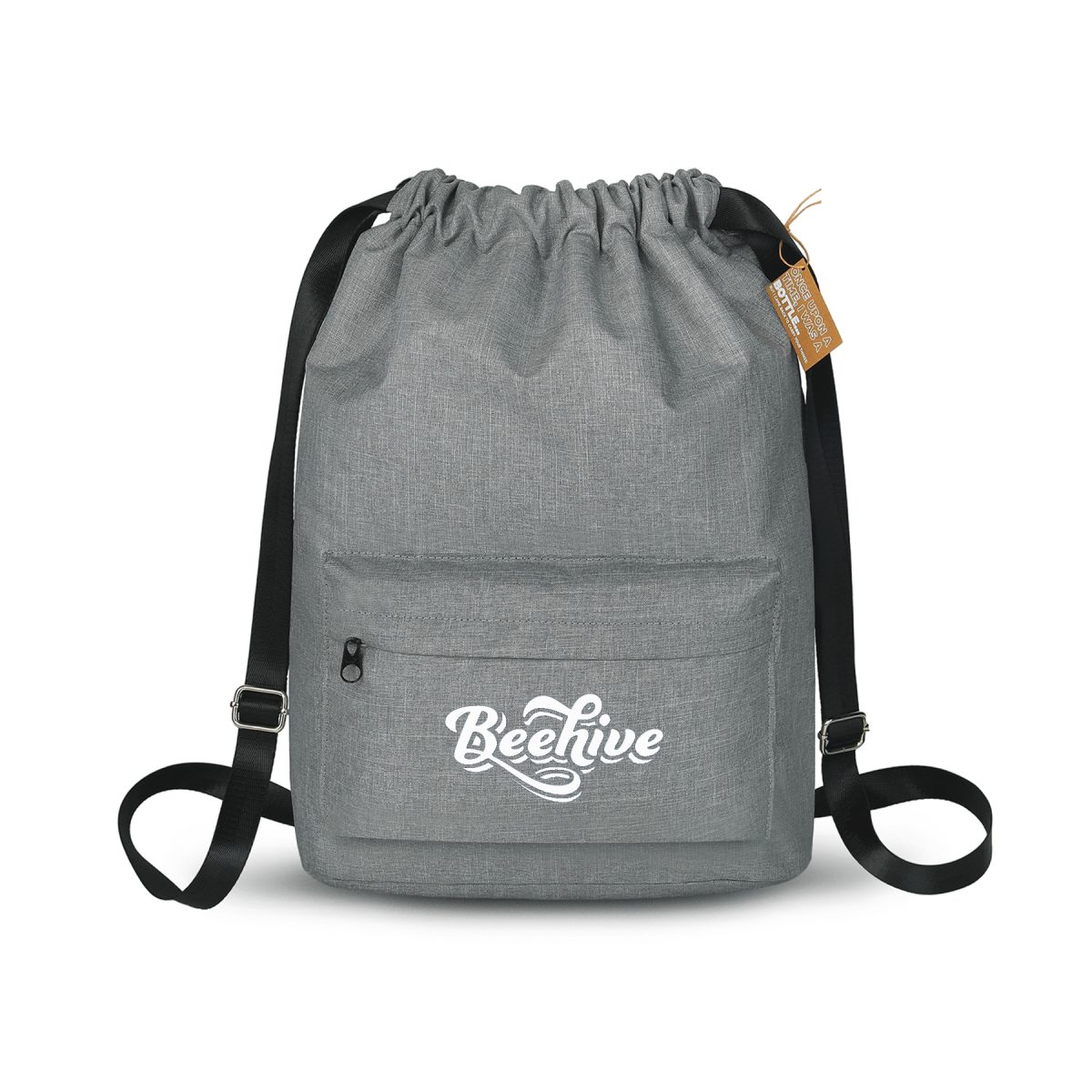 EcoVenture RPET Drawstring Backpack