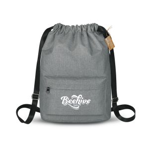 EcoVenture RPET Drawstring Backpack
