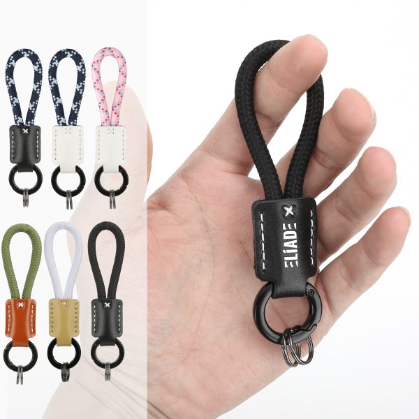 Soft Vegan Leather Keychain