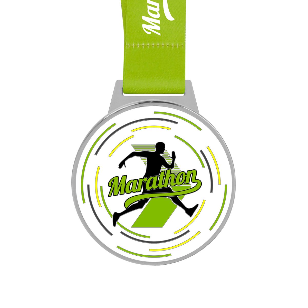 2" Custom Shape Hard Enamel Single Side Medal