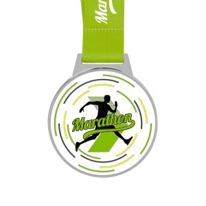 2″ Custom Shape Hard Enamel Single Side Medal