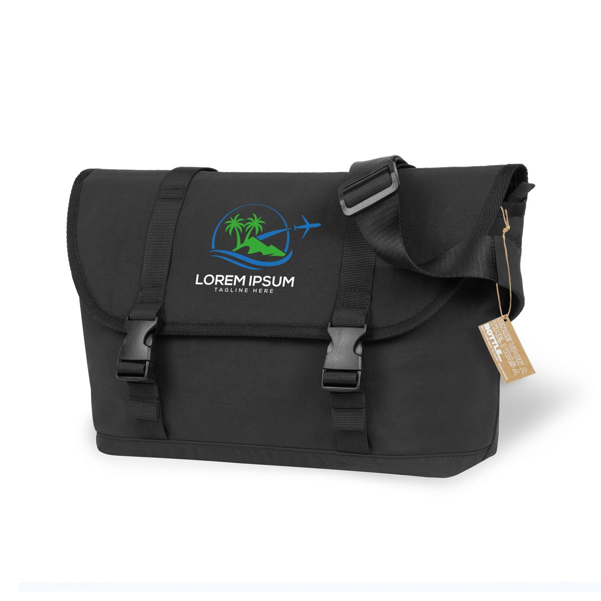 Premium Recycled Crossbody Shoulder Pack