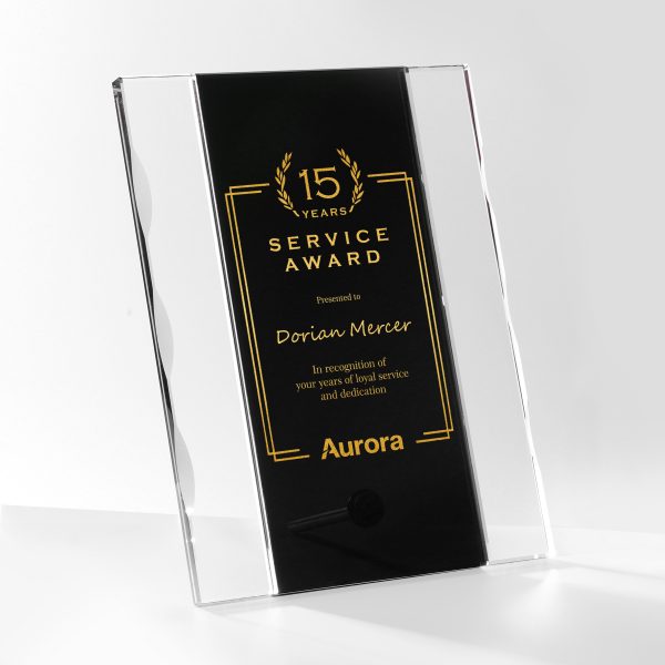 Modern Clear Crystal Award