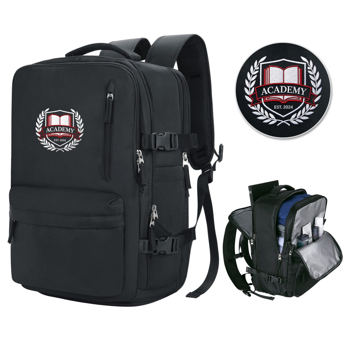 Expandable X-Large Flight Approval Carry On Backpack