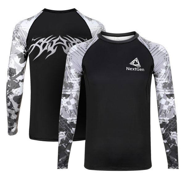 Men's Compression Gym Workout Shirt (Full Color)