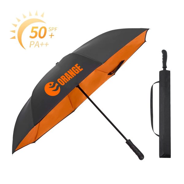 48" Arc Auto-Open Two-Tone Reverse Umbrella