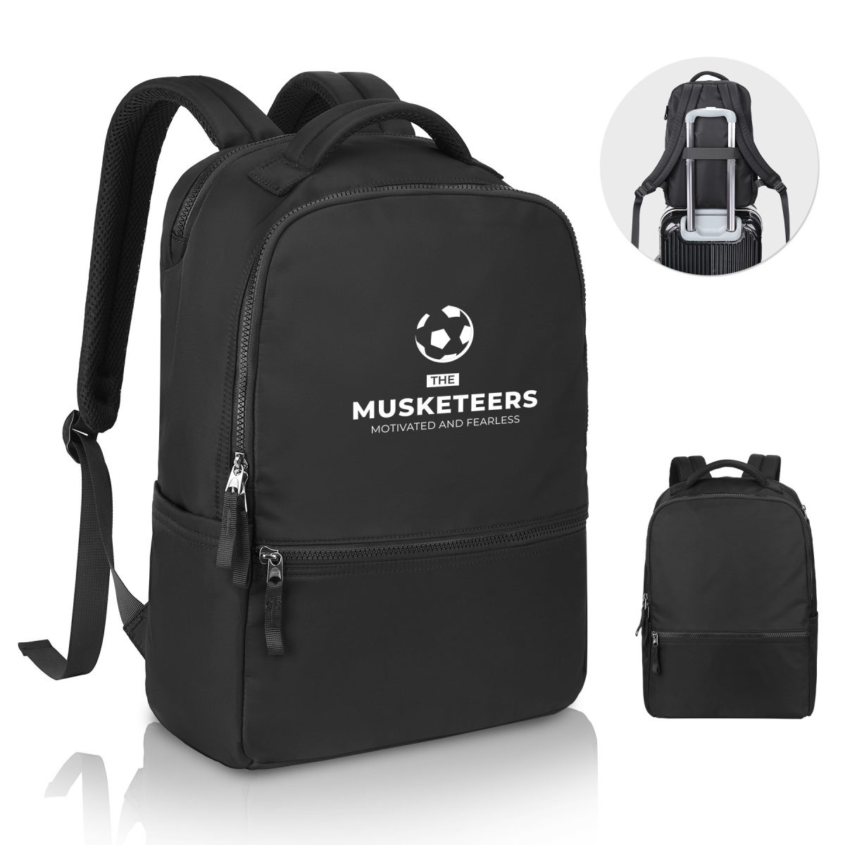 Nylon New Crew Laptop Backpack