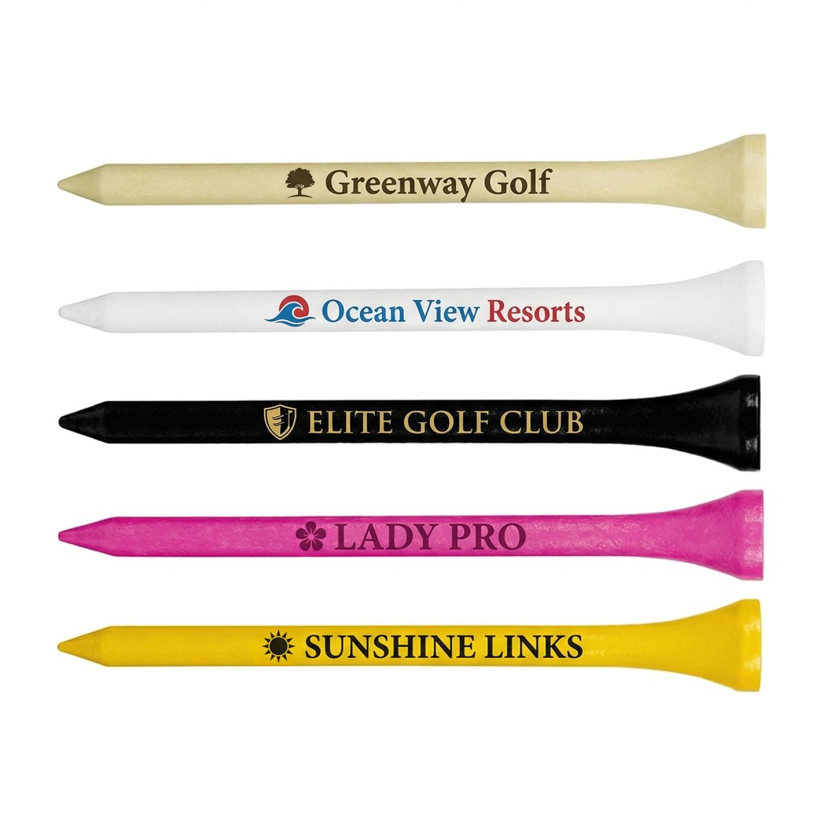 3 1/4" Custom Wooden Golf Tee