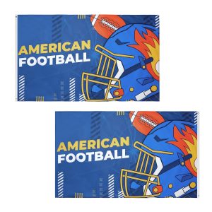 3′ X 5′ Double Sided Printed Knitted Polyester Flags With Grommets