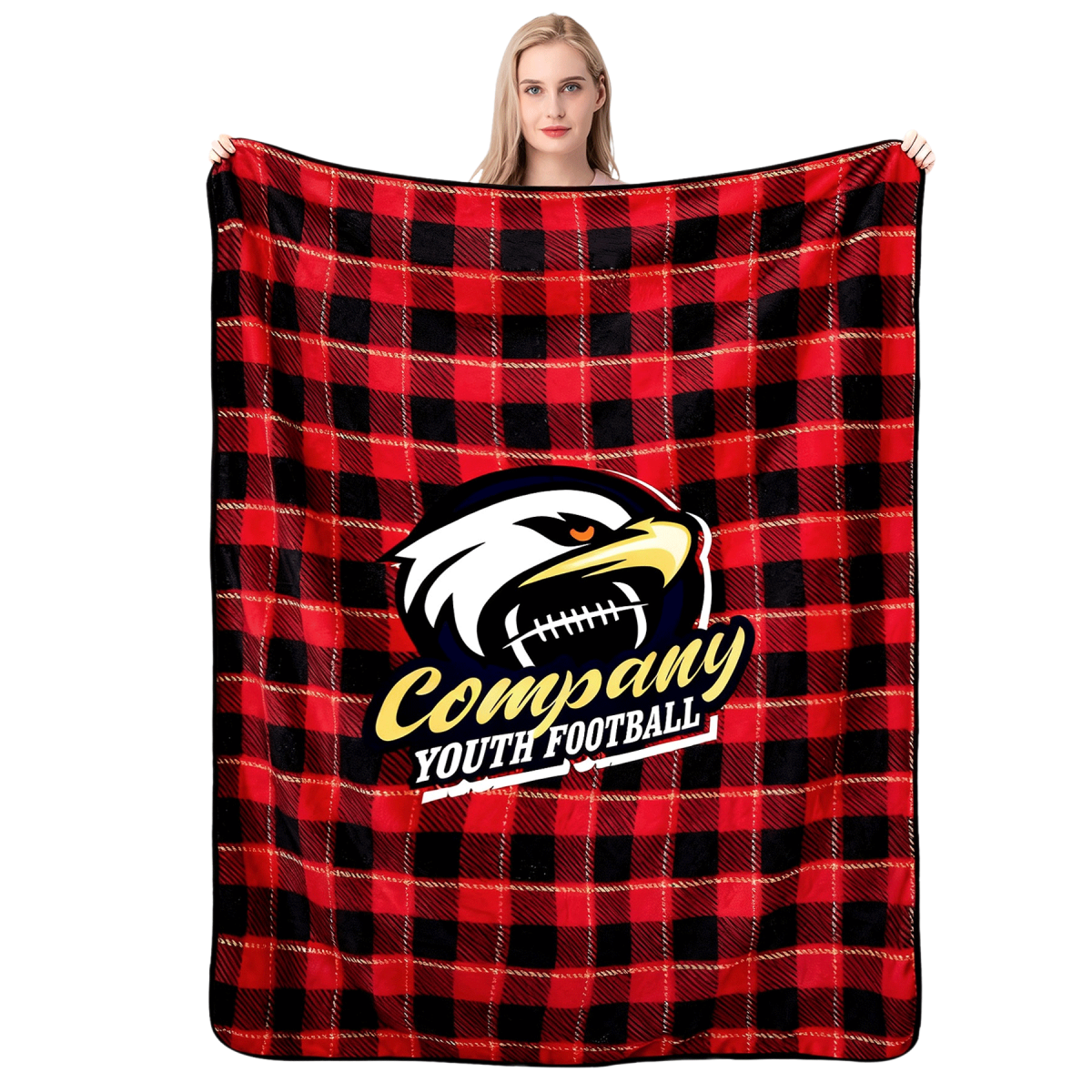 300 GSM Soft Plush Flannel Throw Sublimation Blanket 50" X 60"