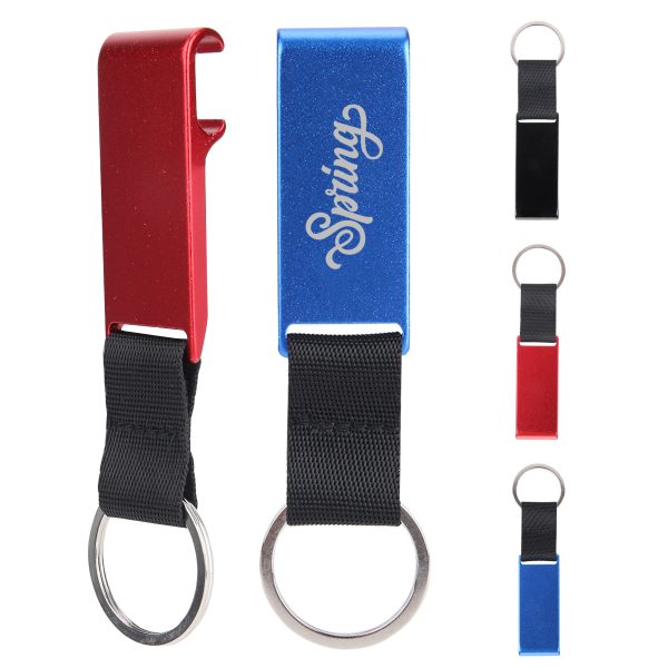 Phone Stand & Bottle Opener Metal Keychain