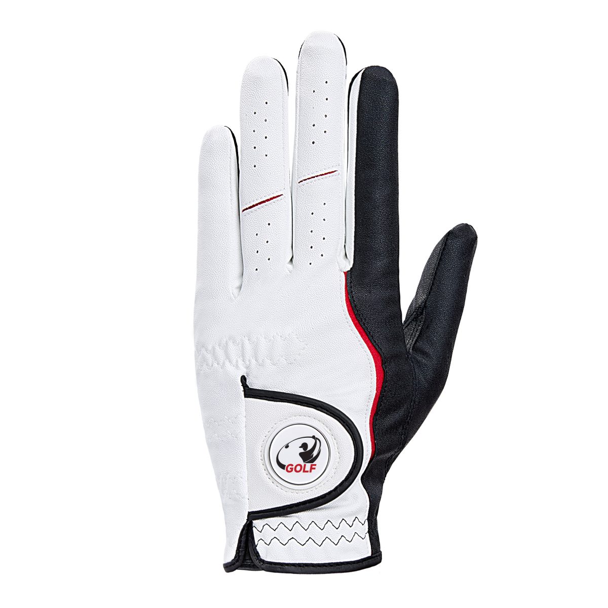 Synthetic Leather Golf Glove with Ball Marker