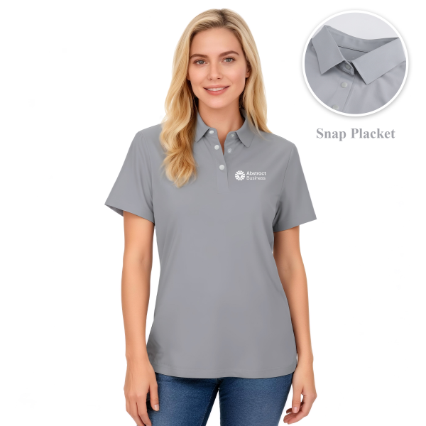 Women's Athletic Performance Short Sleeve Polo Shirt