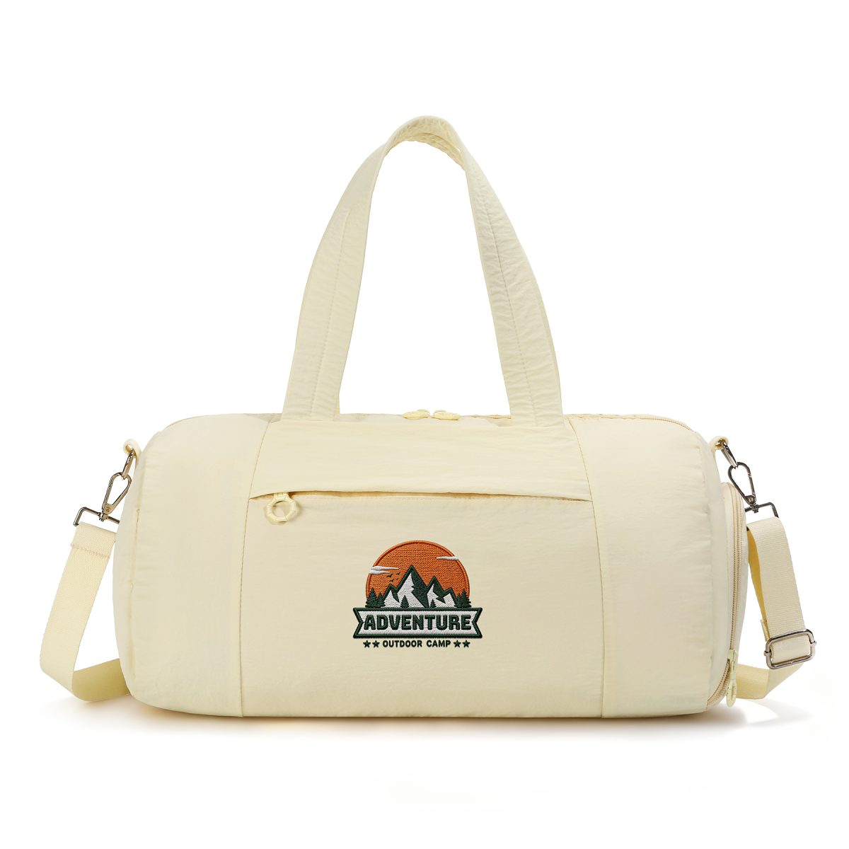 Weekend Duffel Bag With Shoe Compartment