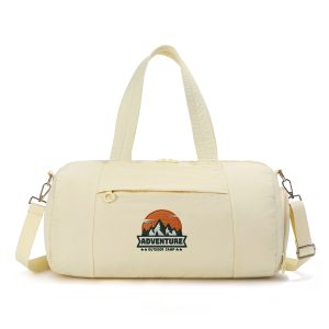 Weekend Duffel Bag With Shoe Compartment