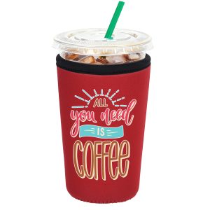 Reusable Iced Coffee Insulator Sleeve