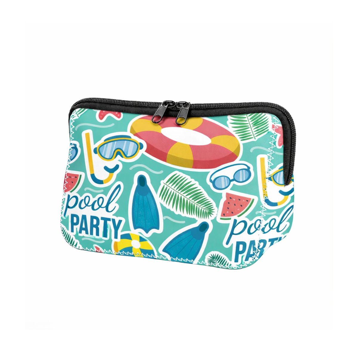 Full Color Neoprene Makeup & Tech Organizer Bag
