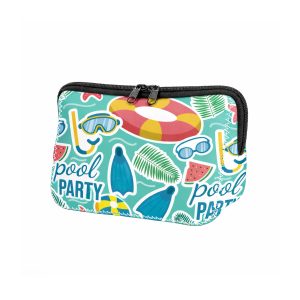 Full Color Neoprene Makeup & Tech Organizer Bag