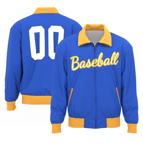 Custom Sublimated Full-Zip Varsity Jacket