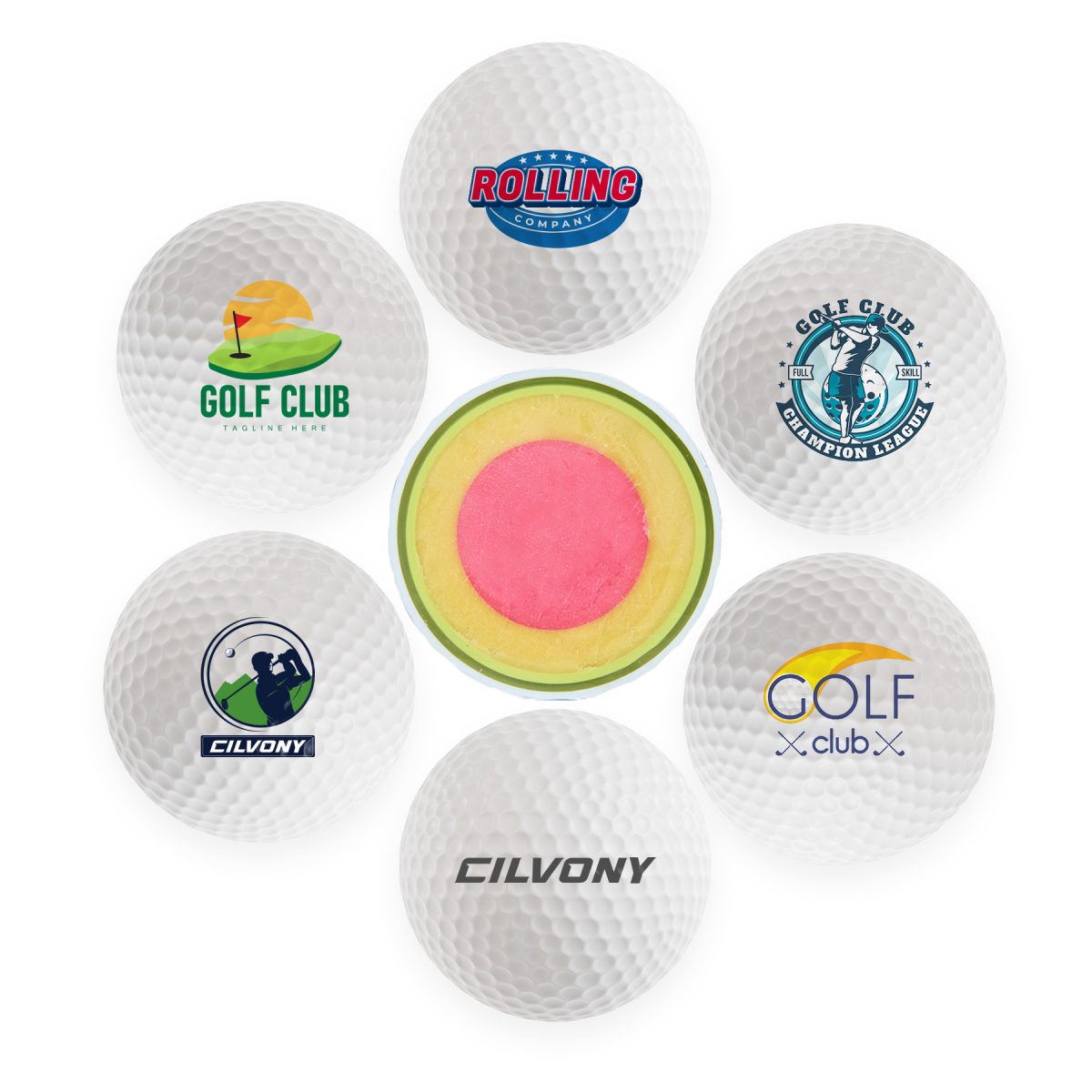 Professional 5-Layer Golf Ball