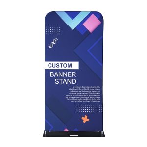 Tension Fabric Display – Double-Sided Graphic With Hardware