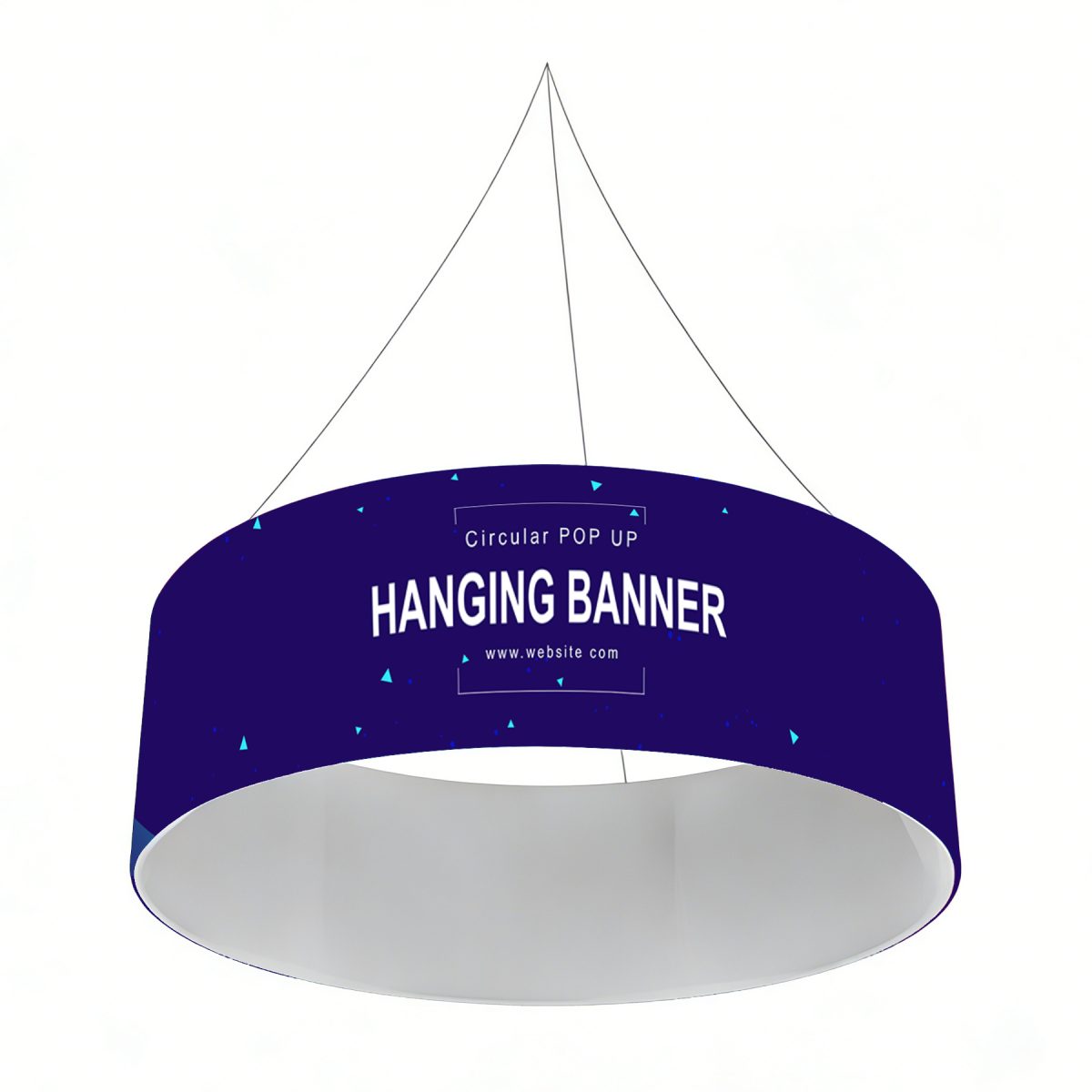 Customized Circular Hanging Banner