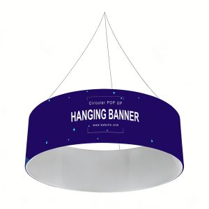 Customized Circular Hanging Banner