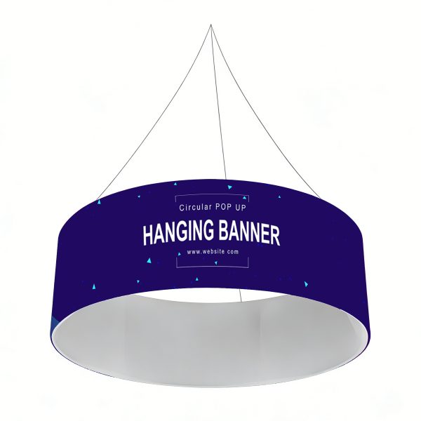 Customized Circular Hanging Banner