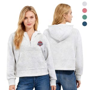 Women’s Core Pullover Hooded Sweatshirt/100% Pre-Shrunk Cotton Blend