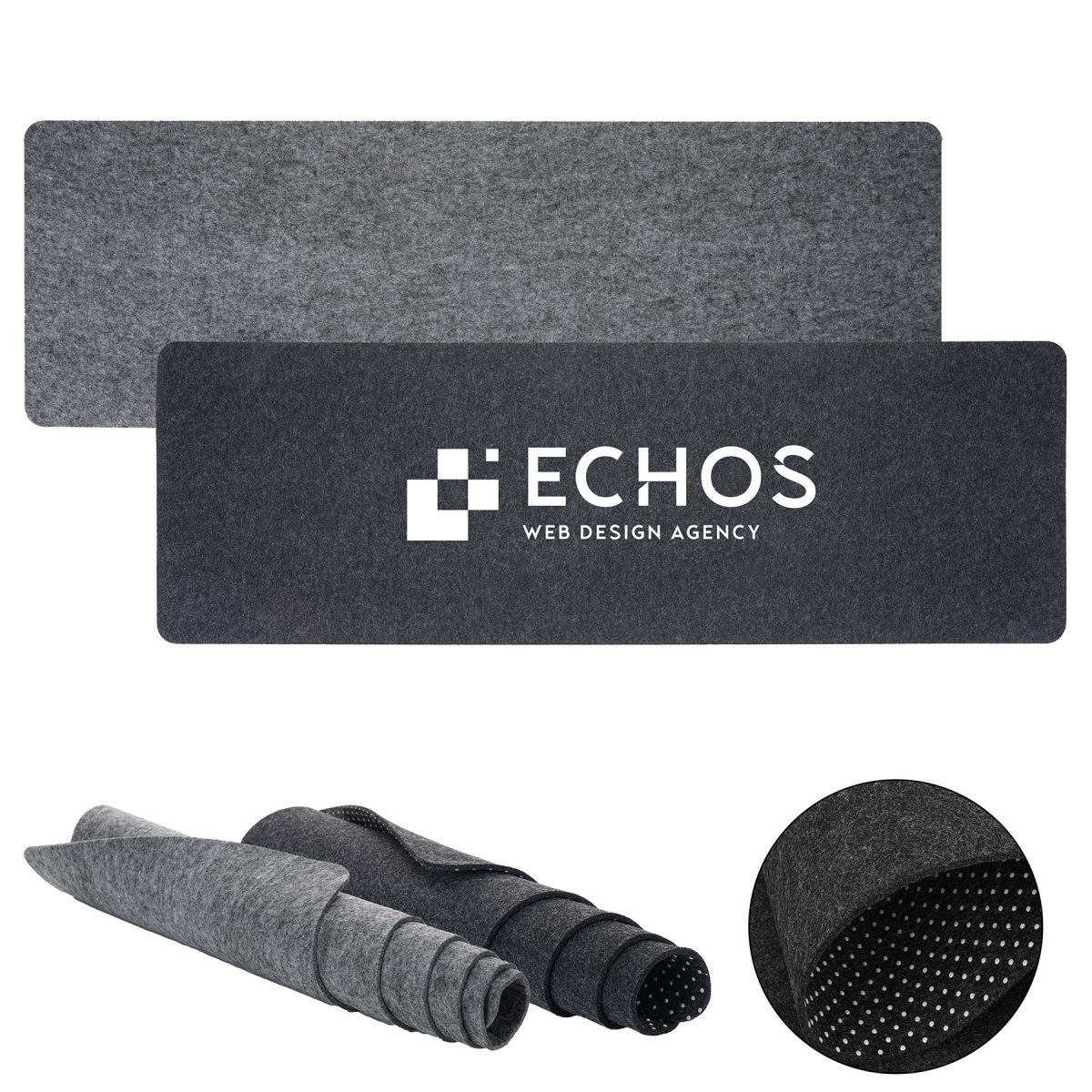 Large Felt Desk Mat For Mouse And Keyboard