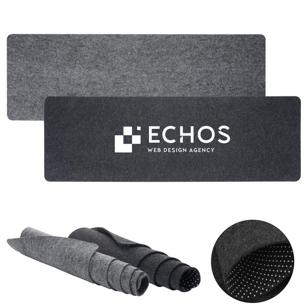 Large Felt Desk Mat For Mouse And Keyboard