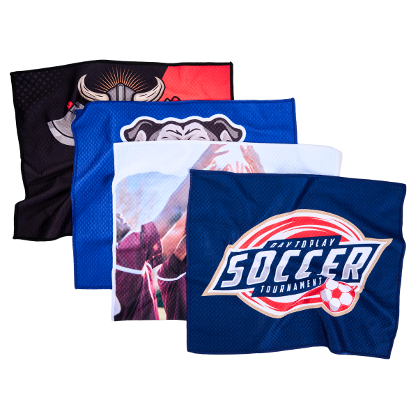 15" X 18" Sublimated Microfiber Rally Towel