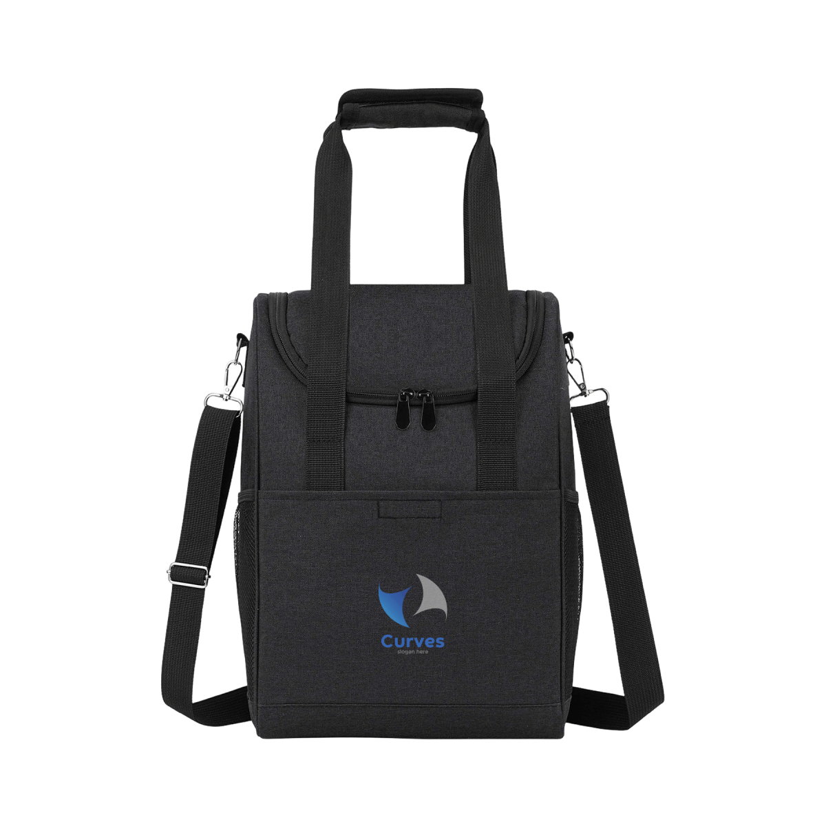 Elegant 6-Bottle Insulated Wine Cooler Bag